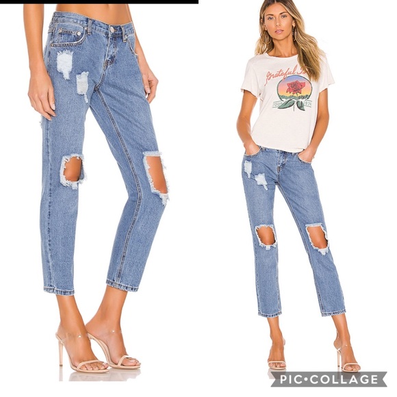 superdown Denim - NWT Revolve SUPERDOWN Angie Girlfriend Jeans